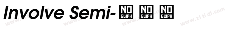 Involve Semi字体转换